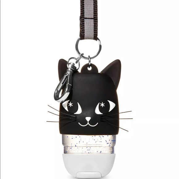 RARE!! LAST ONE LEFT. Cat Holder & Necklace Sanitizer Holder. FREE SANITIZER - Picture 6 of 7